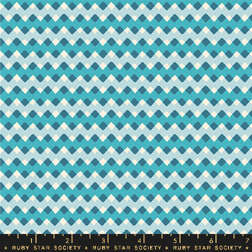 Pivot | Ruby Star Society | Zigga Zagga Dark Turquoise | Rashida Coleman Hale