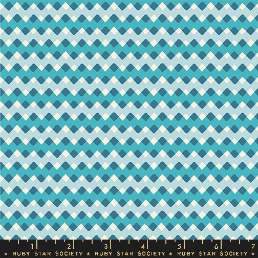 Pivot | Ruby Star Society | Zigga Zagga Dark Turquoise | Rashida Coleman Hale