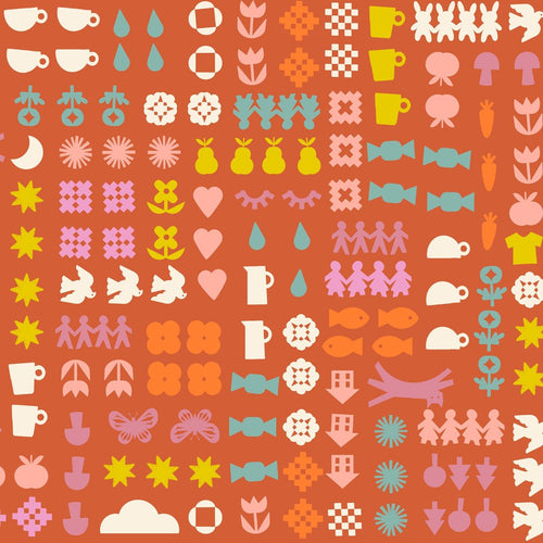 Paper Cuts 2 | Ruby Star Society | Together - Persimmon | Rashida Coleman-Hale | Moda Fabrics