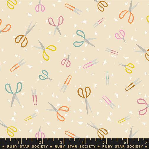 Paper Cuts 2 | Ruby Star Society | Snip Snip - Parchment | Rashida Coleman-Hale | Moda Fabrics