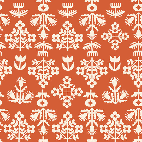 Paper Cuts 2 | Ruby Star Society | Fresh Cut Flowers - Persimmon | Rashida Coleman-Hale | Moda Fabrics