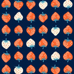 Strawberry | Ruby Star Society | Strawberry - Navy | Kimberly Kight | Moda Fabrics