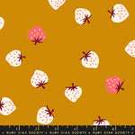 PRE-ORDER: Strawberry | Ruby Star Society | Strawberry Toss - Butterscotch | Kimberly Kight | Moda Fabrics