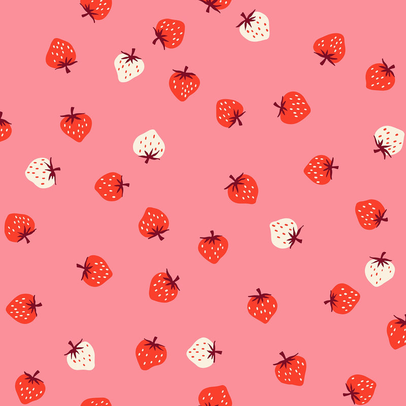 Strawberry | Ruby Star Society | Strawberry Toss - Sorbet | Kimberly Kight | Moda Fabrics