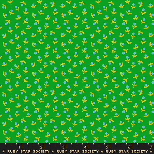 Catnap | Ruby Star Society | Sprout - Verdant | Alexia Marcelle Abegg | Moda Fabrics