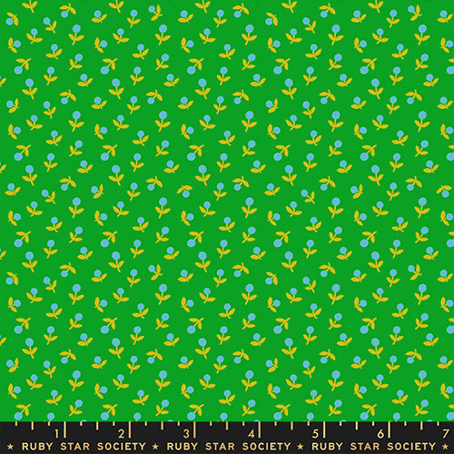 Catnap | Ruby Star Society | Sprout - Verdant | Alexia Marcelle Abegg | Moda Fabrics