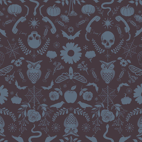 Good Spirits | Ruby Star Society | Creepy Damask - Caviar
