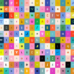 Selvedge Magic | Ruby Star Society | Selvedge Letters - Multi | Moda Fabrics
