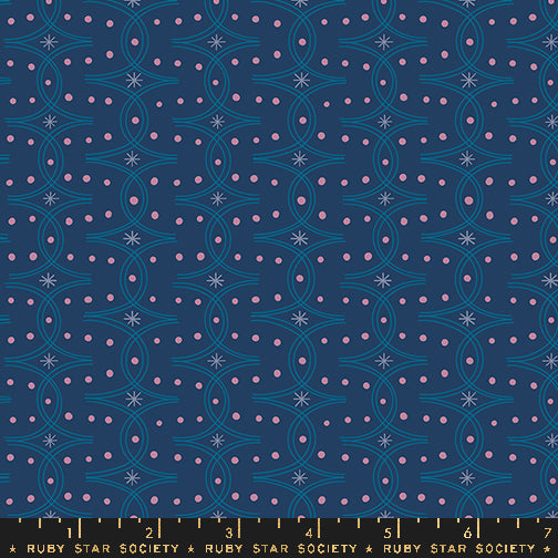 Endpaper | Ruby Star Society | Endpaper - Bluebell | Jen Hewett | Moda Fabrics