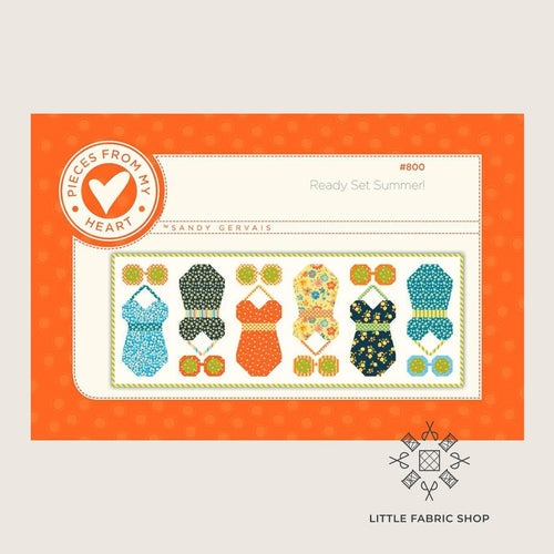 Ready Set Summer! | Table Runner Pattern | Sandy Gervais | Pieces From My Heart