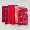 Red | Stash Builder Half Yard Bundle | Little Fabric Shop