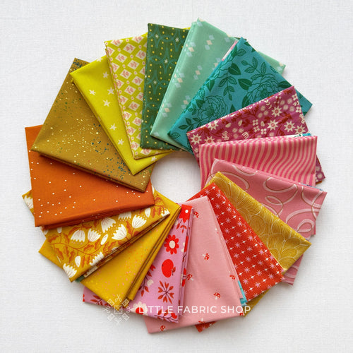 Autumn Ruby Star Society Fat Quarter Bundle | Little Fabric Shop Curated Bundle
