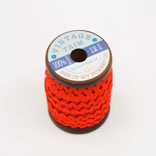 Vintage Trim Small | Lori Holt | Red | Riley Blake Designs