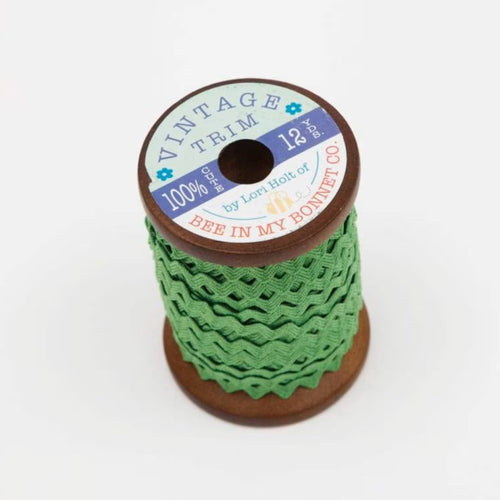 Vintage Trim Small | Lori Holt | Green | Riley Blake Designs