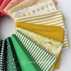 Classic Scrappy Holiday Fat Quarter Bundle | Little Fabric Shop Curated Christmas Fabric Bundle