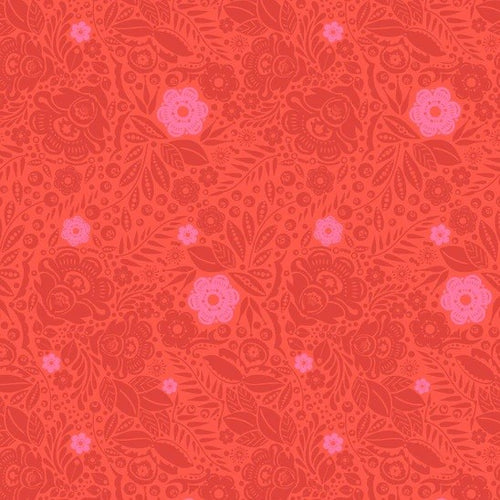 Love Always, AM 2 | Anna Maria Horner | Lace - Coral