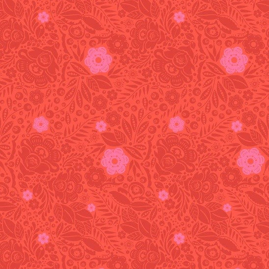 Love Always, AM 2 | Anna Maria Horner | Lace - Coral