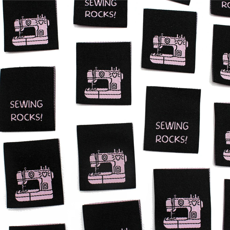 Sewing Rocks!  Fabric Labels – Little Fabric Shop