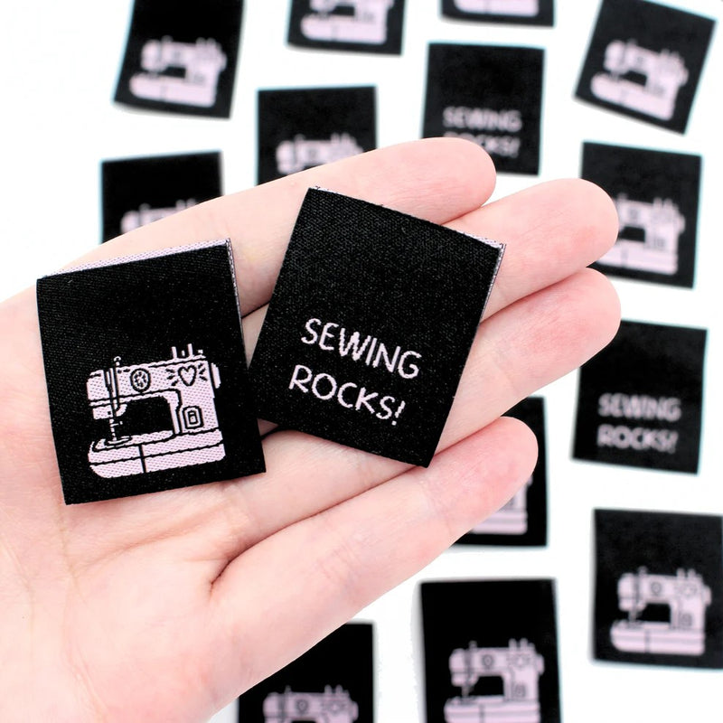 Sewing Rocks!  Fabric Labels – Little Fabric Shop