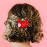 Sewing Tomato Pincushion | French Barrette | Hair Clip | Sarah Hearts