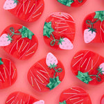 Sewing Tomato Pincushion | French Barrette | Hair Clip | Sarah Hearts