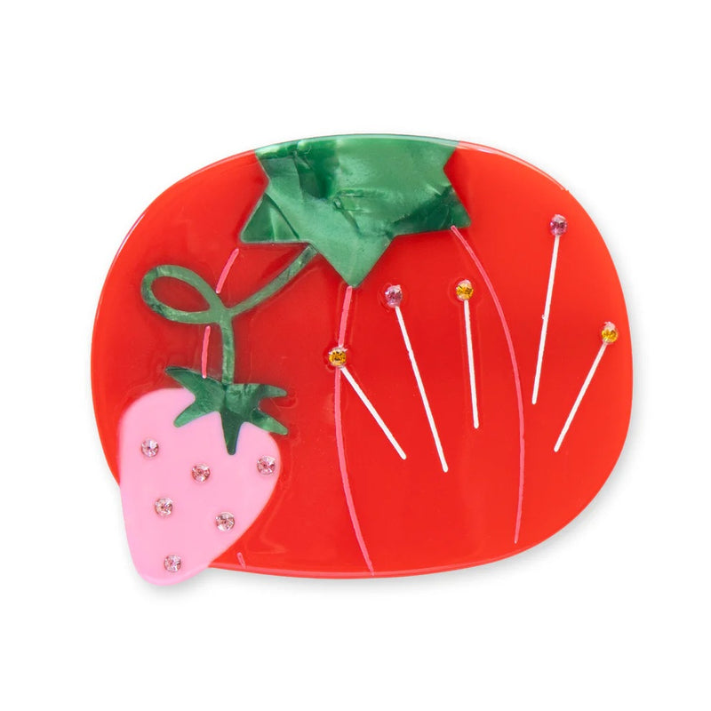 Sewing Tomato Pincushion | French Barrette | Hair Clip | Sarah Hearts
