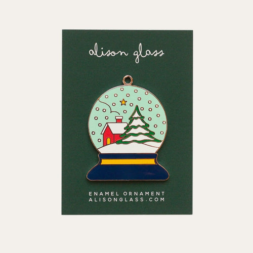 Snow Globe Ornament | Alison Glass