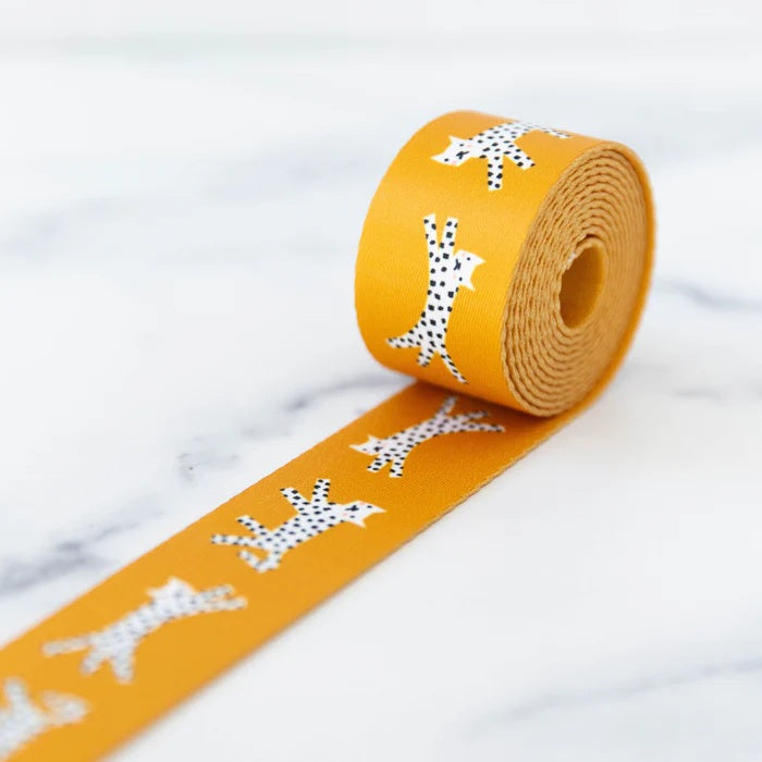 1 1/2" Webbing | Ruby Star Society | Snow Leopards | Rashida Coleman-Hale