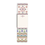 Bright Knit Snowflake Pocket Notepad