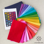 Solstice Quilt Kit | Century Solids Fabric Bundle | Andover Fabrics | Alison Glass