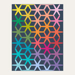 Solstice | Quilt Pattern | Alison Glass and Nydia Kehnle | Foundation Paper Piecing Quilt | Andover Century Solids Version
