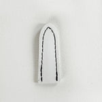 White leather pouch | Studio Carta