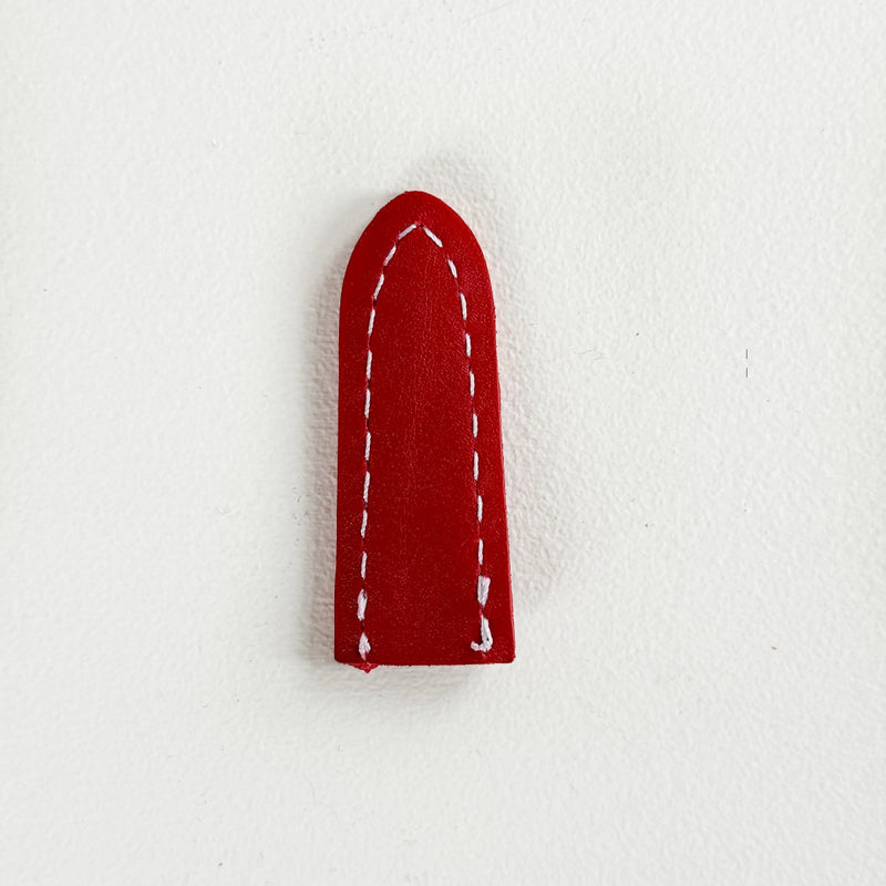 Red leather pouch | Studio Carta
