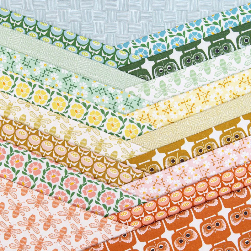 Sweet Floral Scent | Half Yard Bundle | Loes van Oosten | Cotton + Steel Fabrics