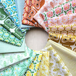 Sweet Floral Scent | Fat Quarter Bundle | Loes van Oosten | Cotton + Steel Fabrics