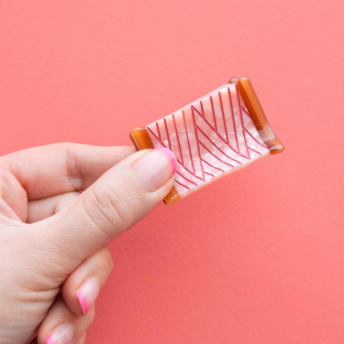 Thread Spool Mini Claw Clip | Hair Clip | Sarah Hearts