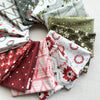 Tinsel on the Trail | Fat Quarter Bundle| Ash Cascade | Cotton + Steel Fabrics | Holiday Christmas Collection