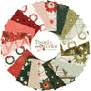 Tinsel on the Trail | Half Yard Bundle| Ash Cascade | Cotton + Steel Fabrics | Holiday Christmas Collection