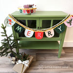 Tiny Christmas Garland Fabric Bundle | Lizzy House | Moda Fabrics