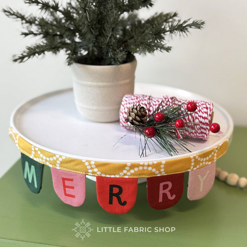 Tiny Christmas Garland Fabric Bundle | Lizzy House | Moda Fabrics