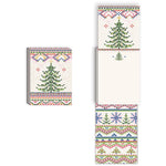 Bright Knit Tree Pocket Notepad