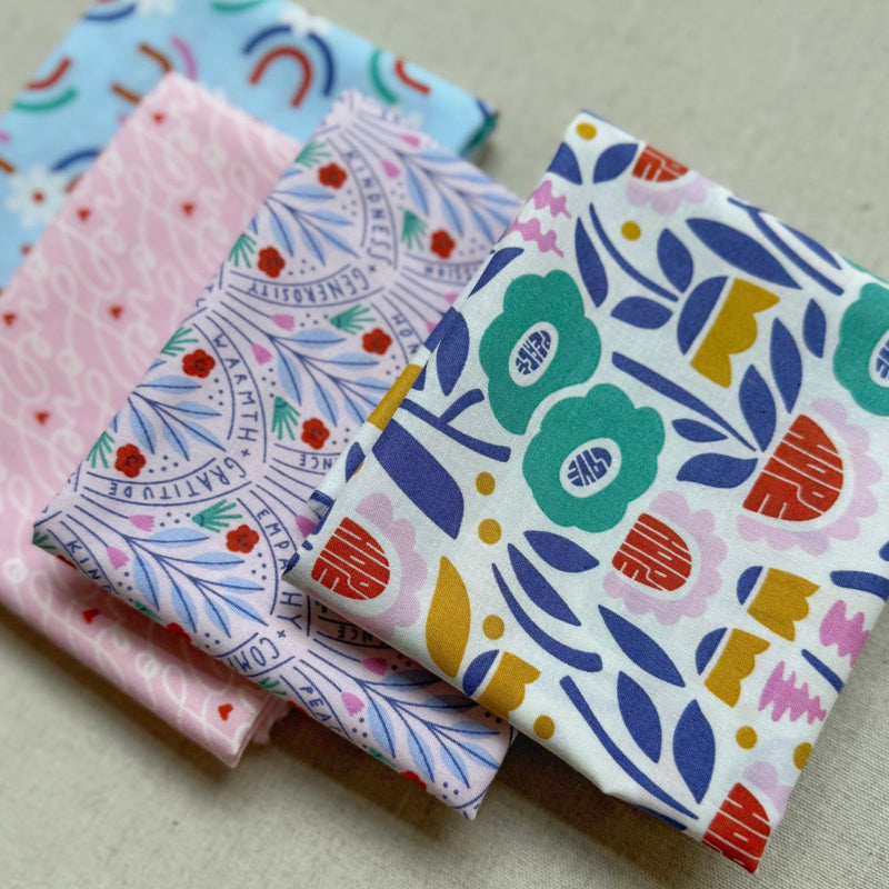 Universal Love | Elizabeth Olwen | Cloud 9 Fabrics | Fat Quarter Bundle