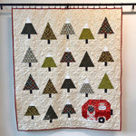 Up North Quilt | Holiday Fabric Bundle | Pen + Paper Patterns | Tinsel on the Trail | Christmas Quilt Kit
