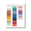 Watercolor Wovens Color Card | Fableism Supply Co | Shot Cotton