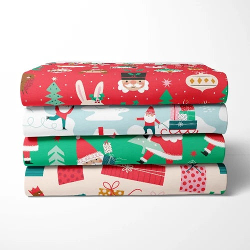 Wonderful Christmas Time | Half Yard Bundle | Dashwood Studio | Jane Farnham