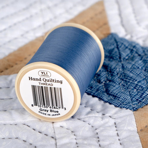 Cotton Hand Sewing Quilting Thread | Gray Blue