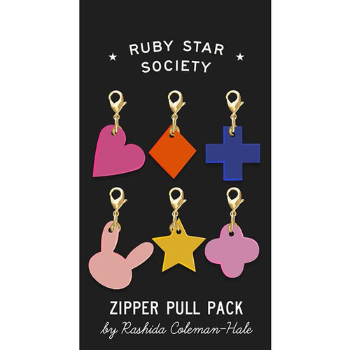 Zipper Pulls | Rashida Coleman-Hale | Woodland Park | Ruby Star Society | Acrylic Zipper Pulls