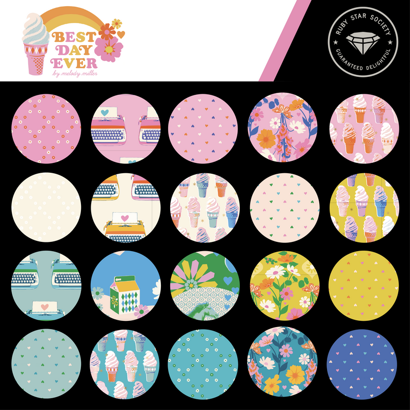 Best Day Ever | Ruby Star Society | Half Yard Bundle | Moda Fabrics