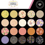 Favorite Flowers | Fat Quarter Bundle | Ruby Star Society | Moda Fabrics