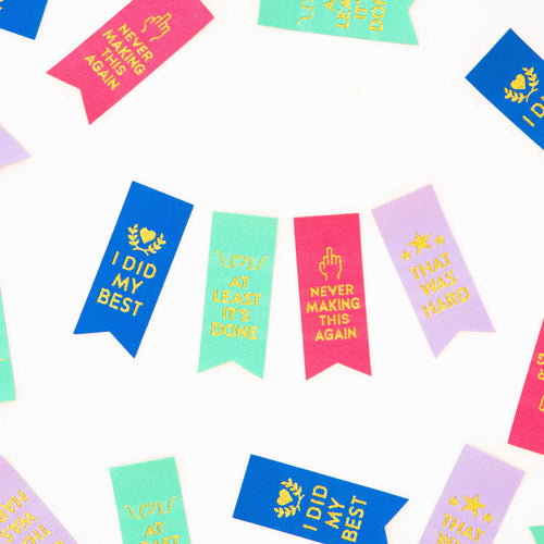 Award Ribbon Multipack | Fabric Labels | Sarah Hearts